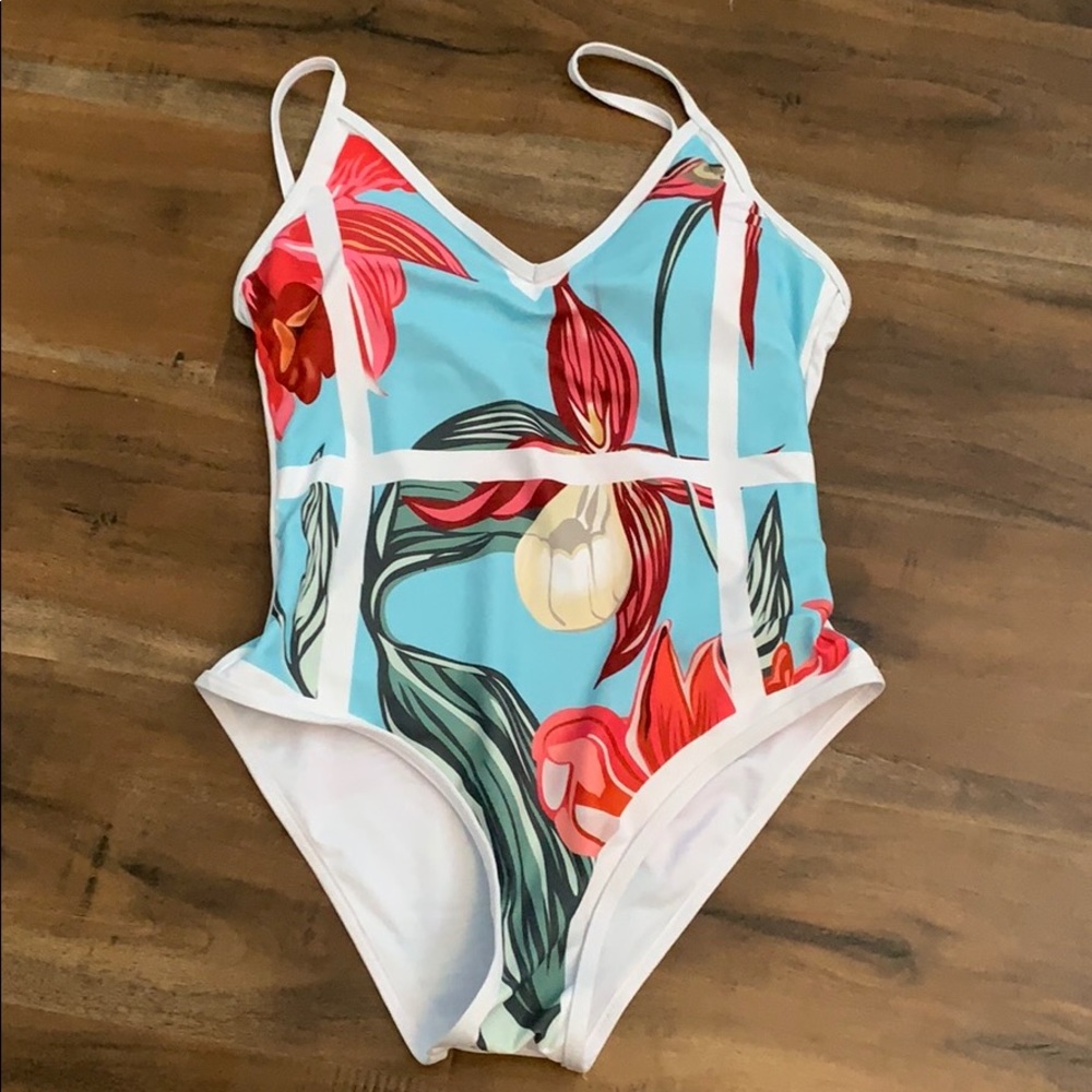 Floral One-Piece